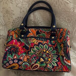 Vera Bradley, Vibrant Paisley Women's Satchel